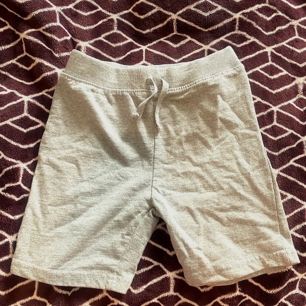 Huntington Boys Cotton Jogger Shorts (Size 7) with Drawstring BOYS Sweat Shorts